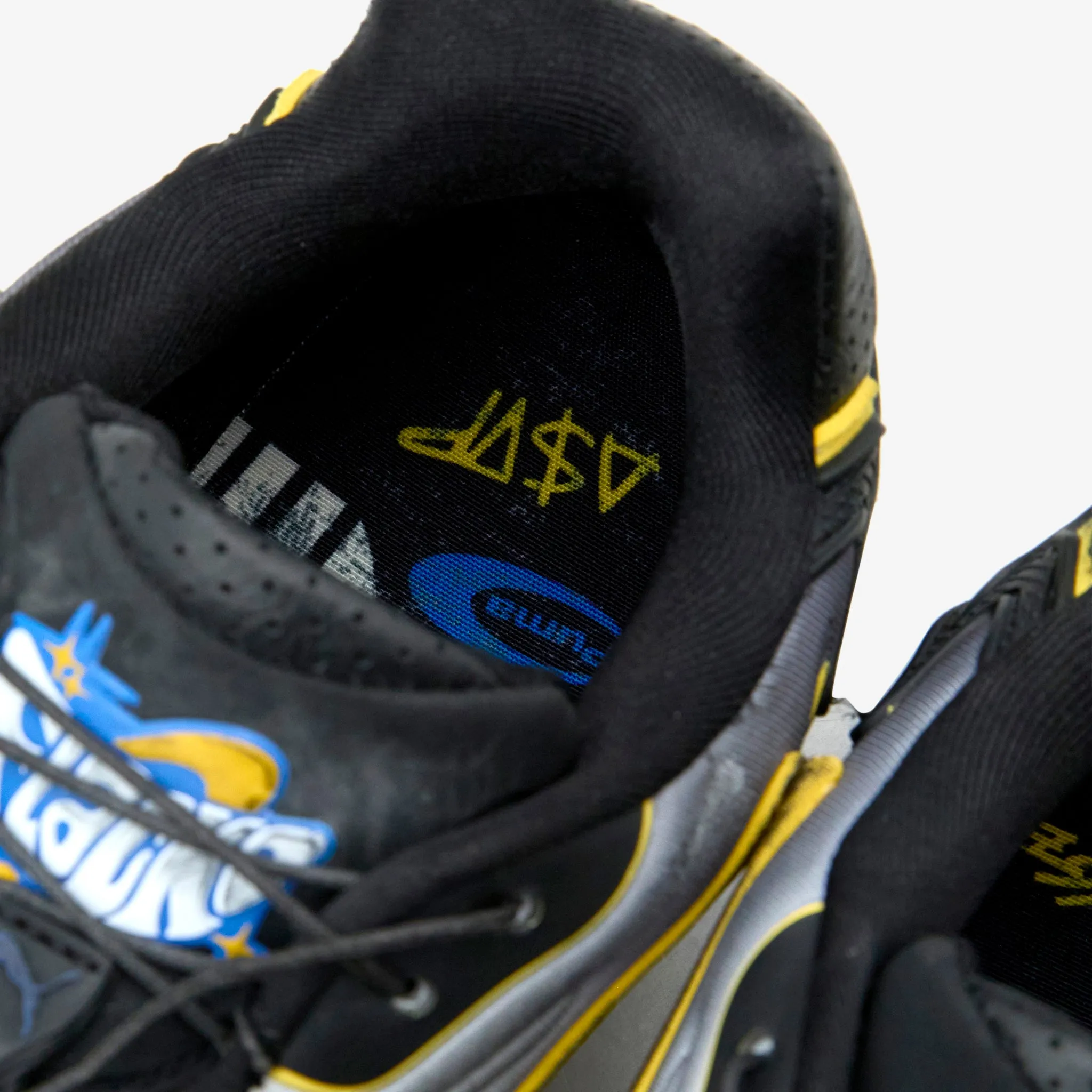 A$AP Rocky x Inhale Distressed Neoprene Warm White | PUMA Black | Pelé Yellow