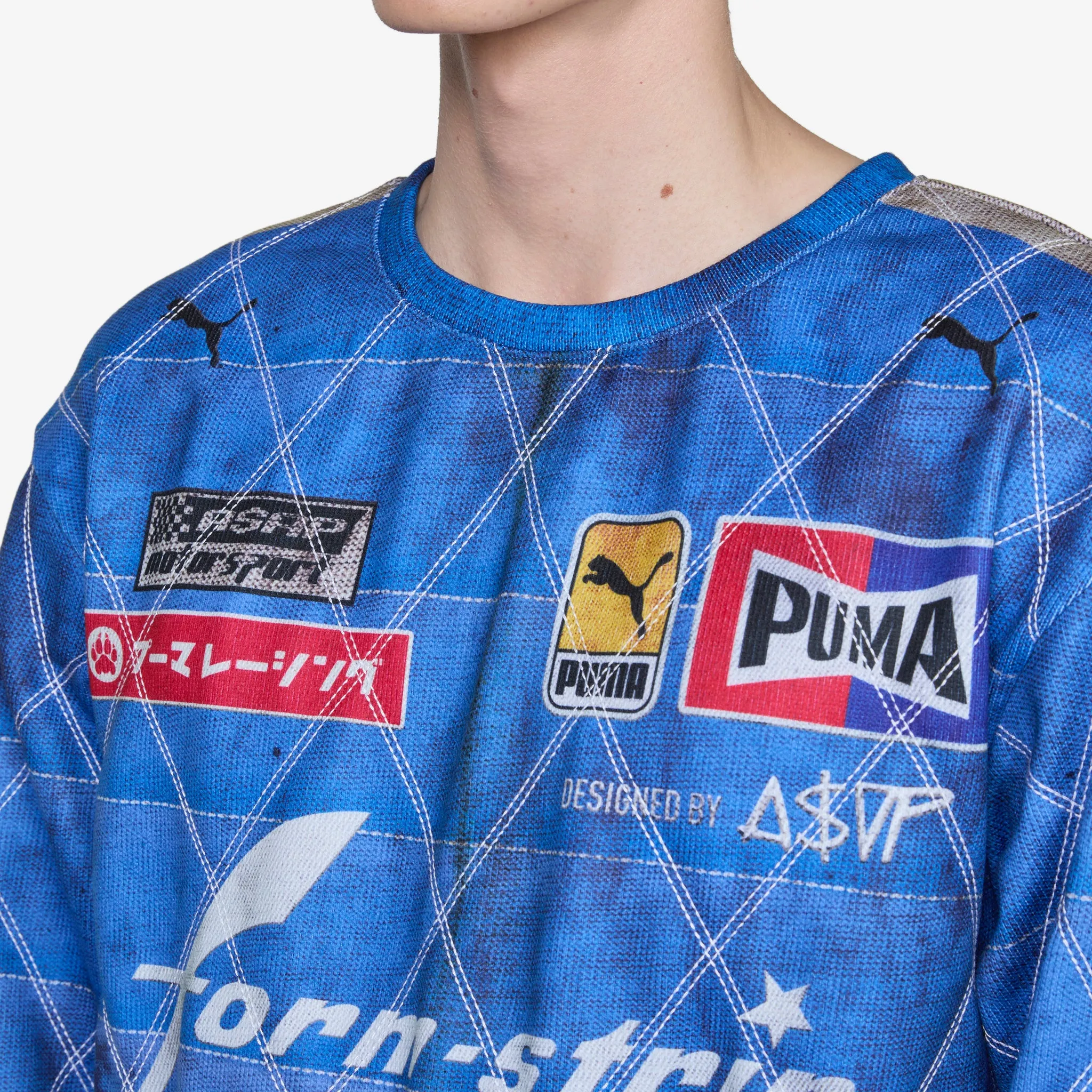 A$AP Rocky x Quilted Sweatshirt Clyde Royal