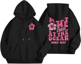Graphic Hoodies Women Y2k Oversized Sweatshirt Long Sleeve Pullover Sweater Cute Hooded Preppy Top Aesthetic Shirts L/L