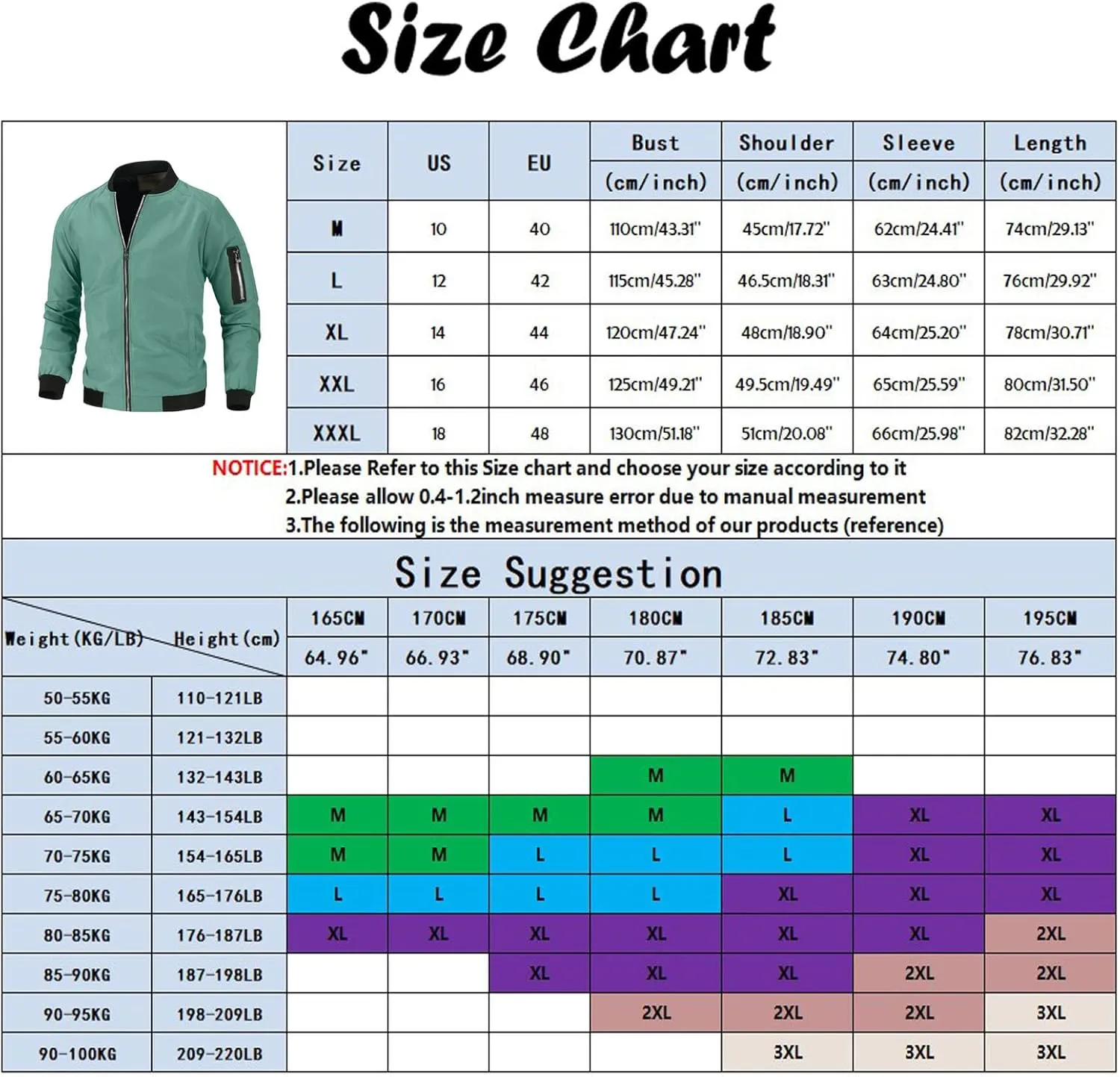 Jackets for Men, Men's Lightweight Bomber Jacket Outdoor Windproof Windbreaker Varsity Jacket Softshell Coat Outwear