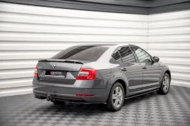 Maxton Design - SIDE SKIRTS DIFFUSERS SKODA OCTAVIA MK3 FACELIFT (2016-2020)