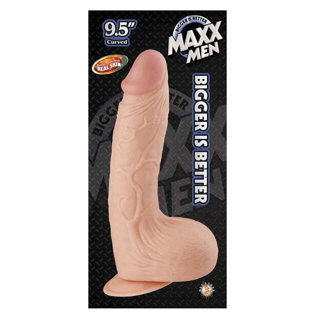 Maxx Men 9.5 Inch Curved Cock