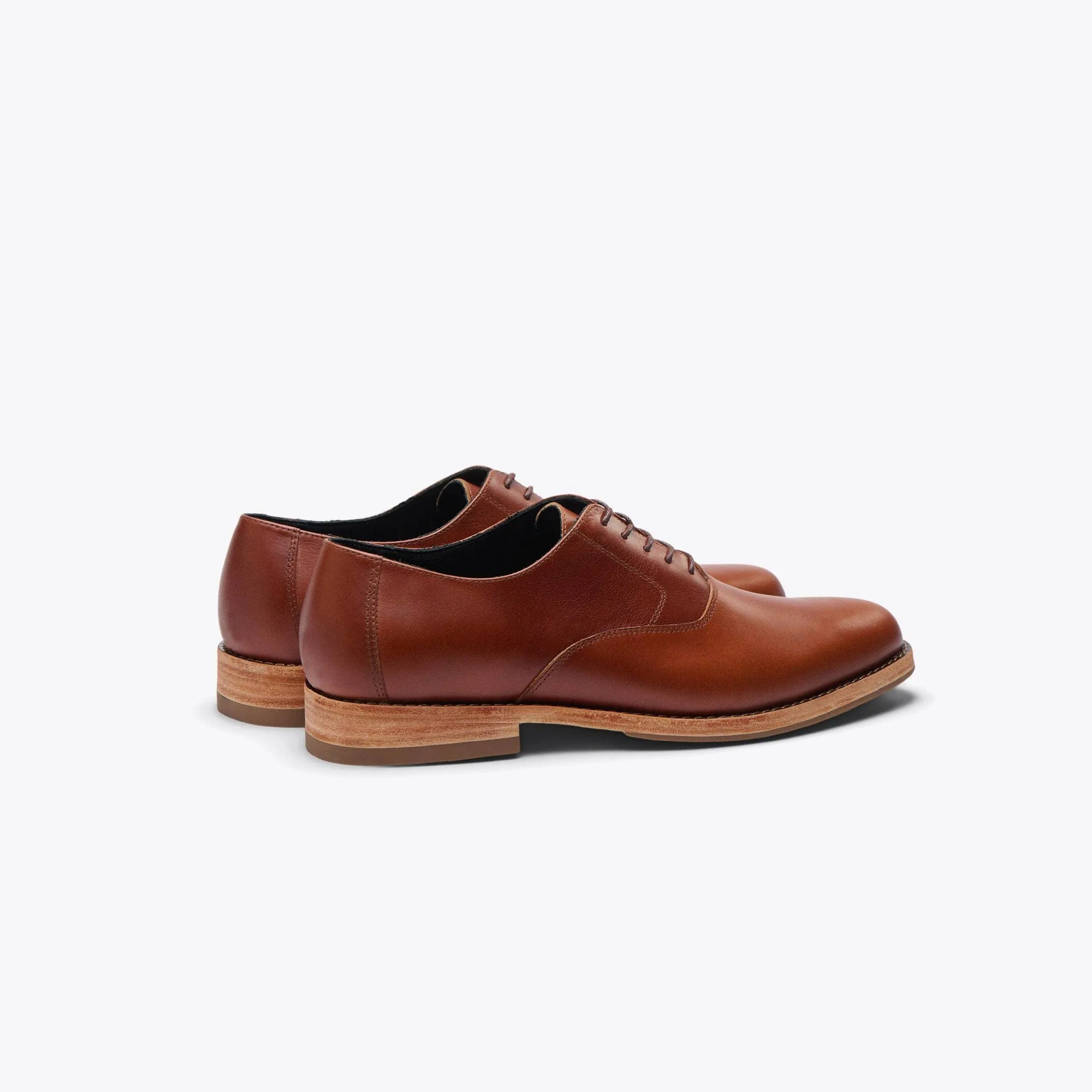 Nisolo Brandy Premium Everyday Oxford Shoes for Men - Stylish & Comfortable Leather Footwear