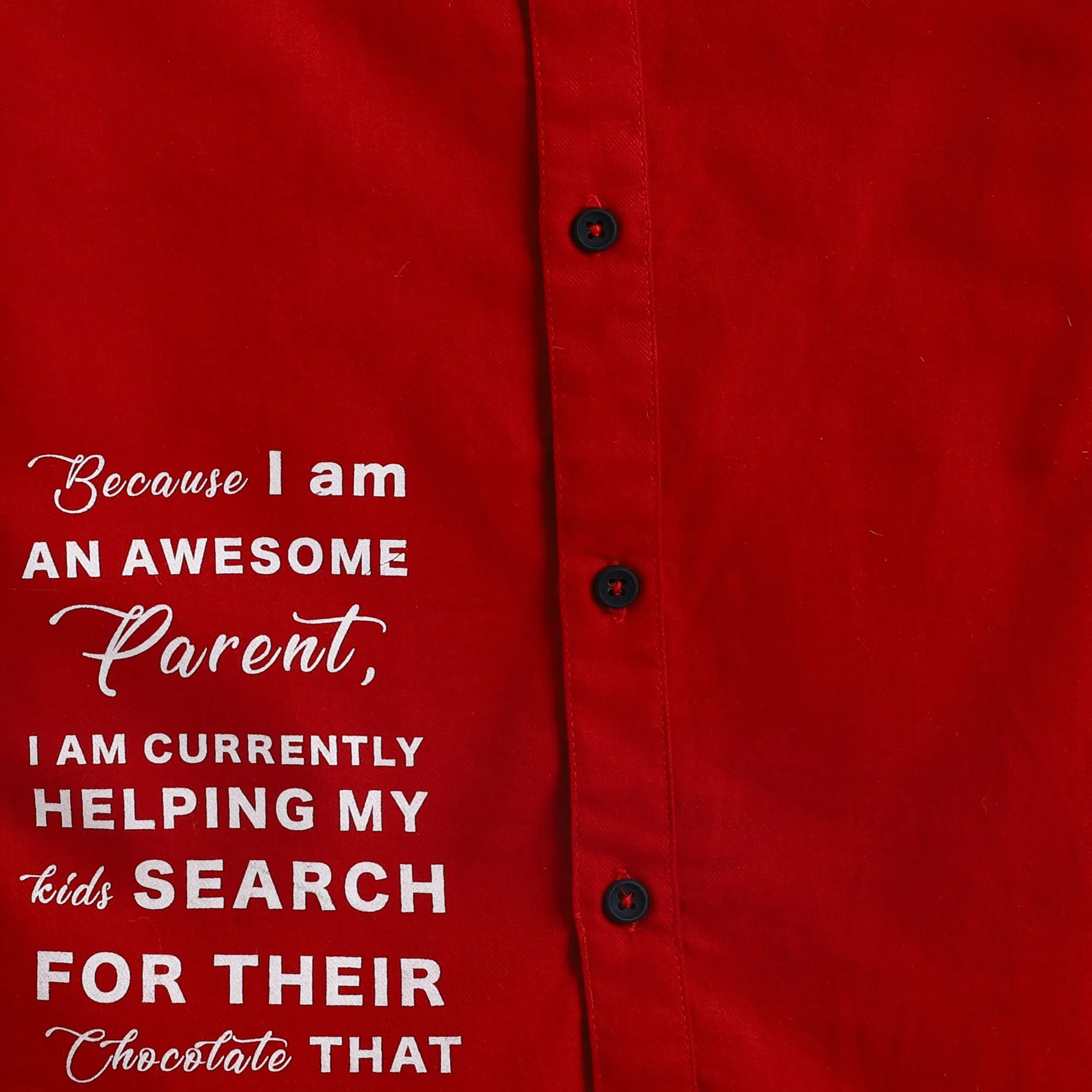 Polka Tots Full Sleeves Printed Shirt - Red