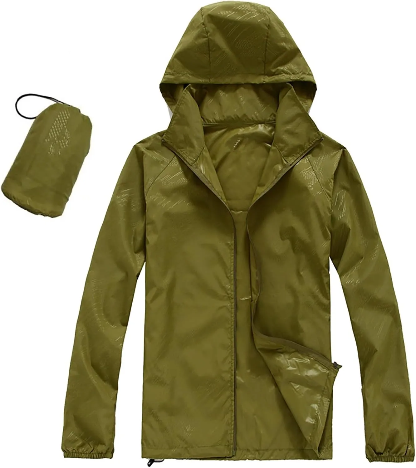 Rain Jacket Women Lightweight Hooded Raincoat Waterproof Windbreaker Jackets 2025 Packable Rain Coats with Pockets