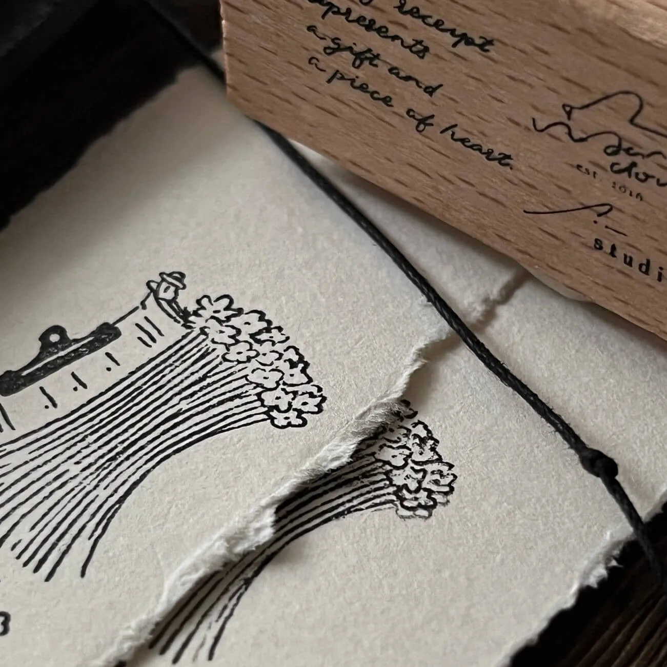 som x yamadoro Rubber Stamp: Memories of Receipts