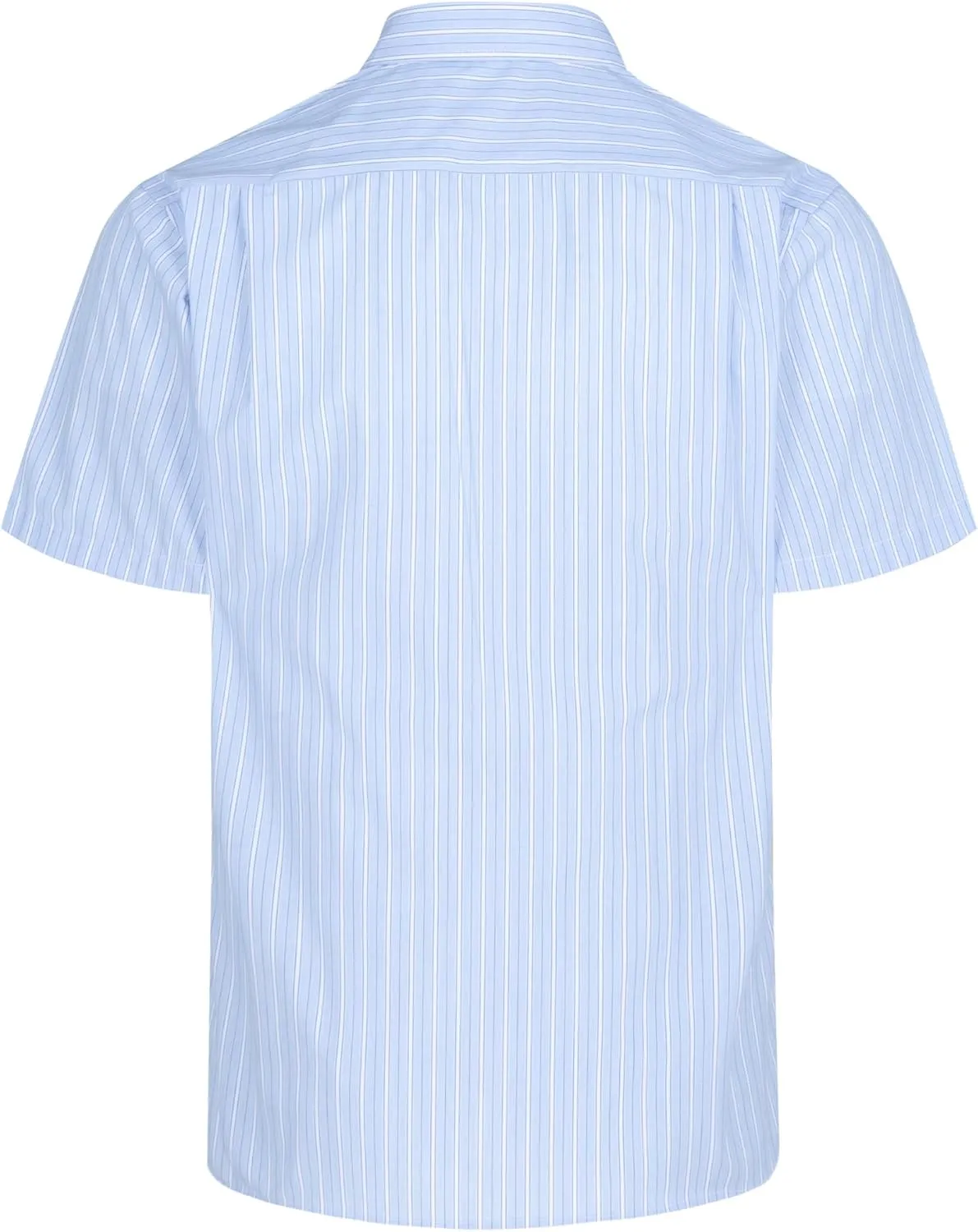 Year In Year Out Wrinkle Free Dress Shirts for Men Regular Fit Short Sleeve Button Down Shirts Business Casual Shirts